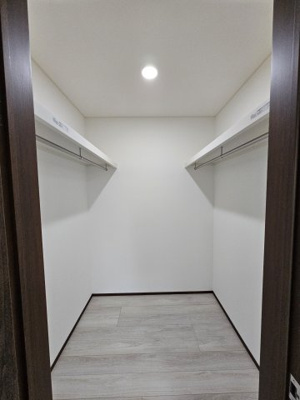 【収納】 | 鳥取市今町１丁目新築戸建て | 寝室にはウオークインクローゼットがあります