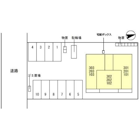 dan(ﾀﾞﾝ)の区画図