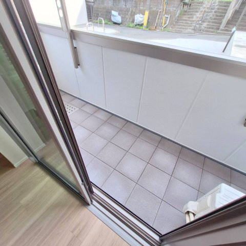 仮称　大口通メゾンC棟のエントランス