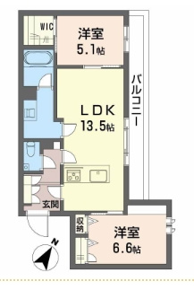 【間取り】 | シャーメゾン高宮通り