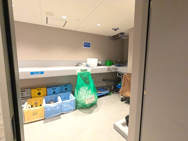 プライムメゾン入谷の設備|24時間利用可能なゴミ置場