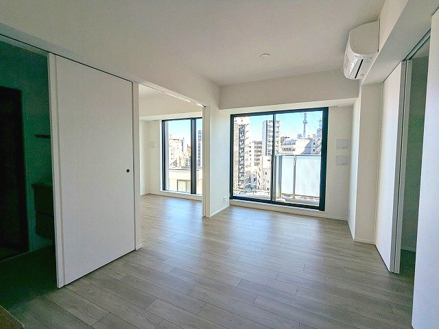 プライムメゾン入谷の設備|7Fスカイツリー隅田川花火見えます、インターネット無料、エアコン3台付