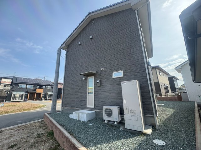 筑後市熊野未入居オール電化の前面道路含む現地写真