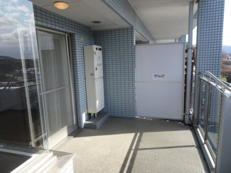 【バルコニー】 | 移瀬ガーデンハイツ　6階