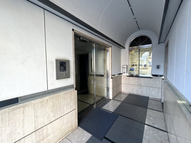 川崎と言えばカルナーザ。名前はライトなカルナーザ。重厚感のある建物はオモナーザ。【リノベ／カルナーザ川崎】のエントランス|ゆとりのあるエントランスです