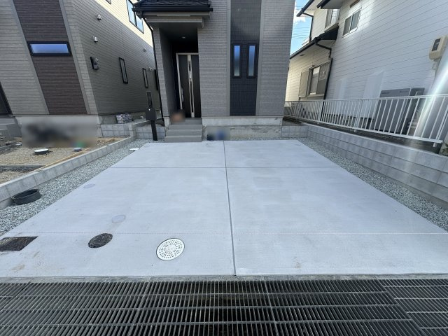 神戸市西区樫野台6丁目新築戸建A号棟の駐車場