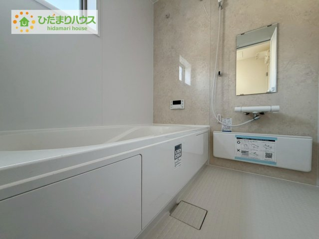 いわき市自由ヶ丘３期　新築戸建　1号棟の浴室|大人が足を伸ばしても十分な広さ！一人でゆっくりくつろぐ時間も大切です！