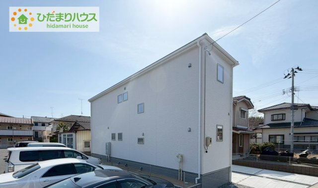 いわき市自由ヶ丘３期　新築戸建　1号棟の外観|是非一度、ご家族そろってご内覧ください♪