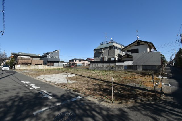 吉祥寺北町3丁目・売地・3号地の前面道路含む現地写真