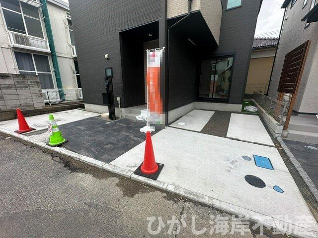 茅ヶ崎市柳島1丁目　新築戸建　全２棟の駐車場|駐車スペース