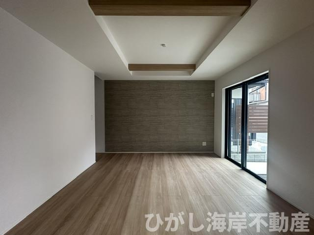 茅ヶ崎市柳島1丁目　新築戸建　全２棟の居間・リビング|16.7帖　LDK