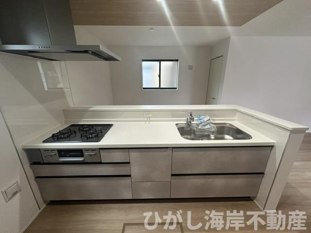 茅ヶ崎市柳島1丁目　新築戸建　全２棟のキッチン|システムキッチン