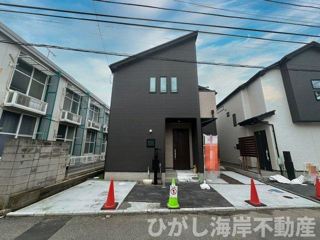 茅ヶ崎市柳島1丁目　新築戸建　全２棟の外観|現地外観