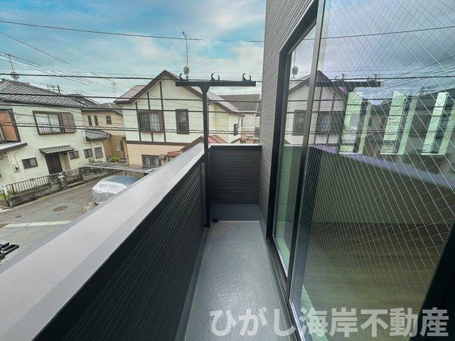 茅ヶ崎市柳島1丁目　新築戸建　全２棟のバルコニー|バルコニー
