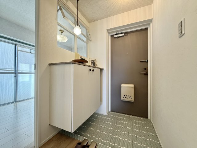 グリーンハイツ外堀通の玄関