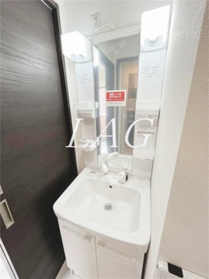 【洗面所】 | エルピス八王子 | 独立洗面台です。