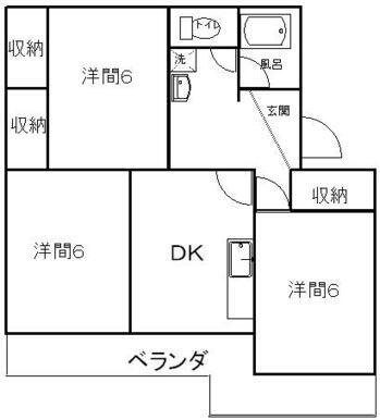 青葉ハイツの間取り