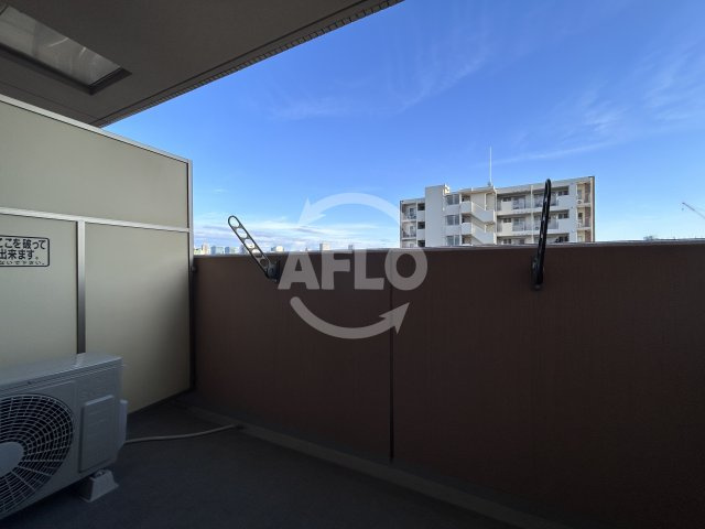 オーキッドレジデンス塚本のバルコニー|オーキッドレジデンス塚本　バルコニー