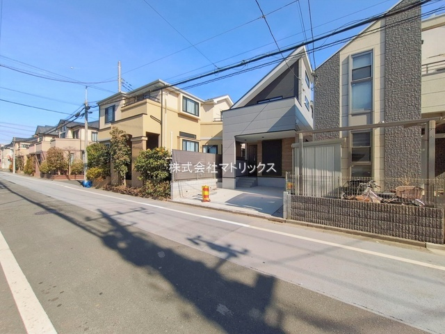 練馬区田柄4丁目　光が丘生活エリア　限定1棟の前面道路含む現地写真