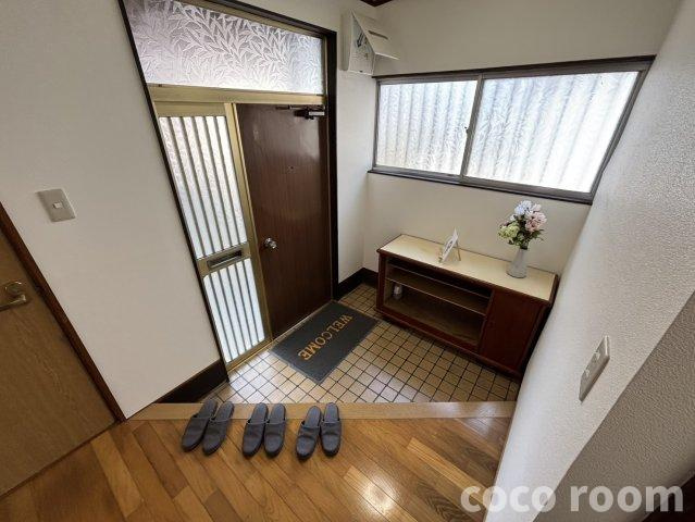 憩いのとまりの玄関