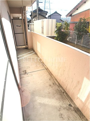 【バルコニー】 | グランシャリオ幸田 | お洗濯にも便利なバルコニー付き同型タイプ