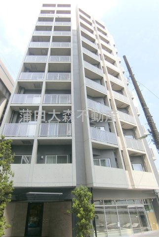 V-music蒲田の外観|2024年7月築　RC鉄筋コンクリート造地上11階建て総戸数39戸楽器可賃貸マンション
東京都大田区蒲田4丁目　JR京浜東北線蒲田駅徒歩11分、京浜急行本線京急蒲田駅徒歩3分