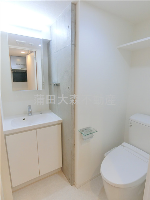 V-music蒲田の洗面所|独立洗面台