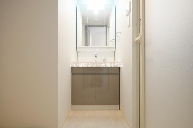 S-RESIDENCE阿波座bouncyの洗面所
