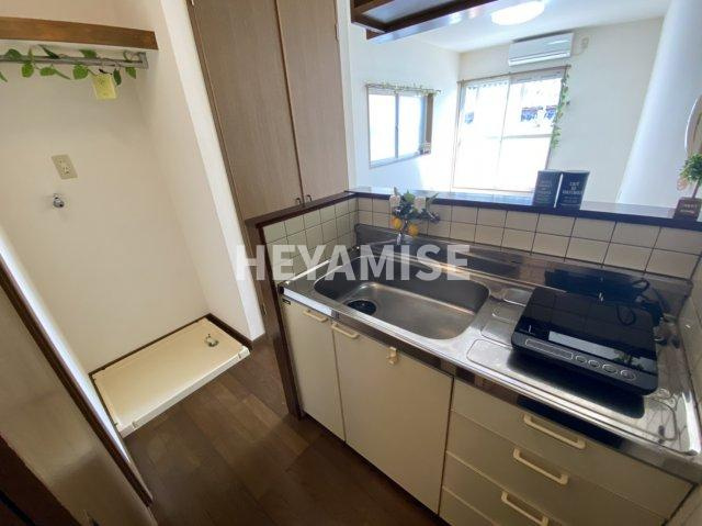 コフレ2のキッチン|※別号室写真（リフォーム前）