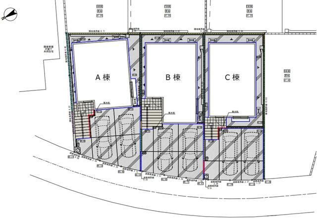ハレクラスの区画図