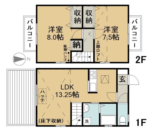 サンドリオンマミの間取り