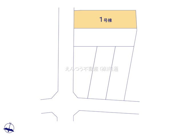 リーブルガーデン西寺山町第2の区画図