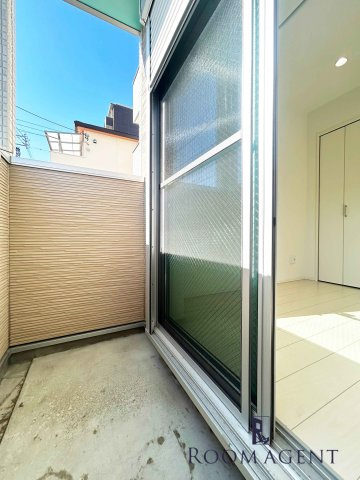 T.A明前町A棟のバルコニー