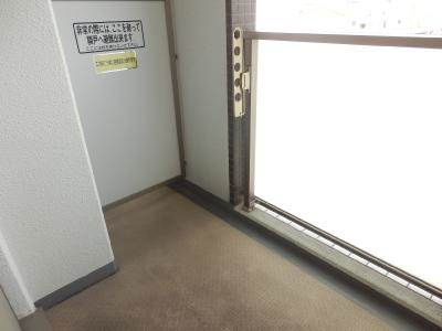 HF四条河原町レジデンスのバルコニー