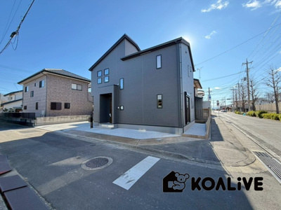 【外観】 | 前橋市南町　GRAFARE | 完成済み！いつでも新生活を始めることができます。
開放感あるLDK！
陽当り、風通しも良い暖かな住まいです。
KOALIVE （コアライブ）【0120-919-727】