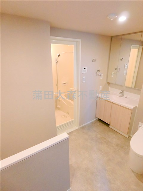 The Aigrette Minami-Kamataジ・エグレットミナミカマタ@仲介手数料無料の洗面所