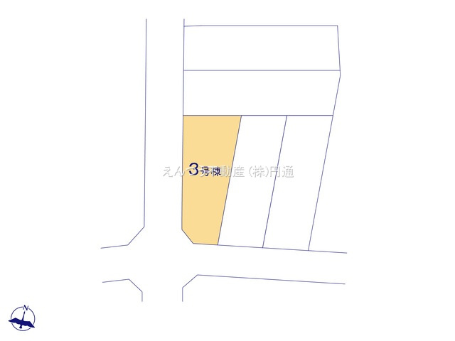 リーブルガーデン西寺山町第2の区画図
