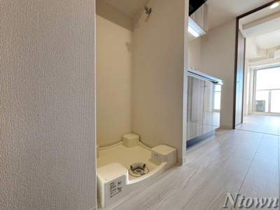 【設備】 | プレサンス広小路通今池 | 洗濯機置き場です