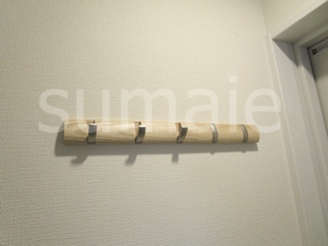 クレ・ドゥ・レスポワールの設備|玄関にかけるところあります♪