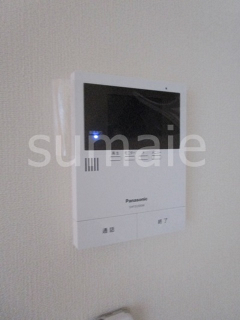 クレ・ドゥ・レスポワールのセキュリティ|モニター付きインターホンです♪