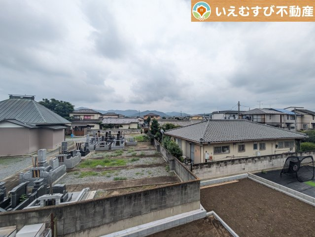 Cradle garden　本庄市児玉町金屋第7の展望|高い建物が無く開放感のある展望
バルコニーからの展望も開けていて閑静な住宅地が望めます。日当りも良いですね♪