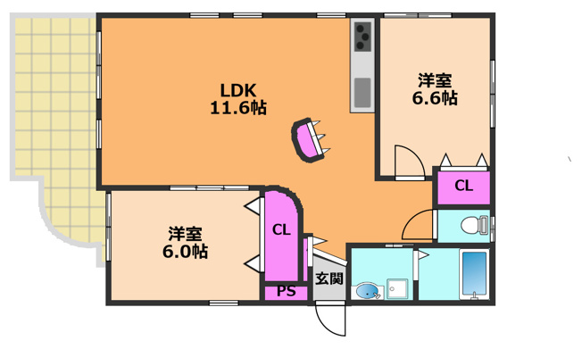 【間取り】 | ウォールデンヒルズ