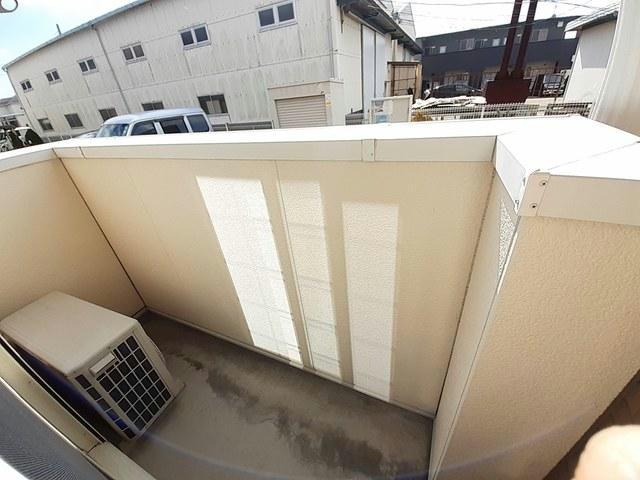 ヴィラ　グリチーネⅠのバルコニー