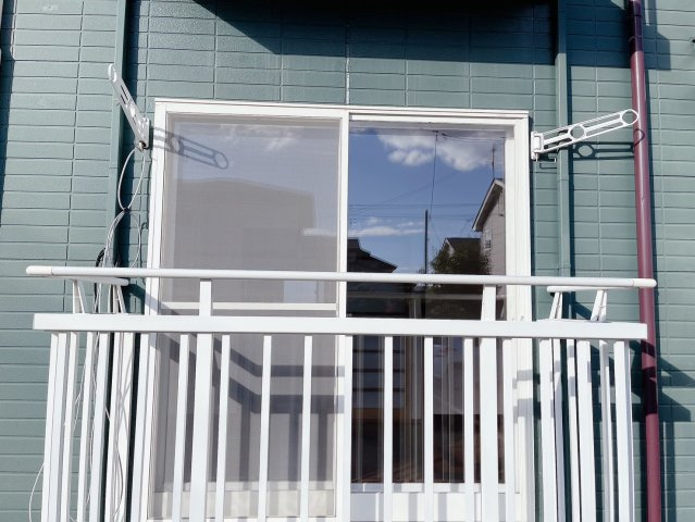 レジデンス星が丘のバルコニー