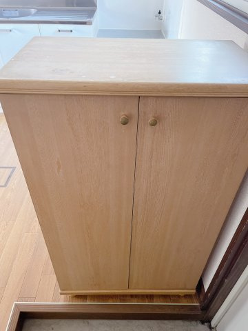 レジデンス星が丘の玄関