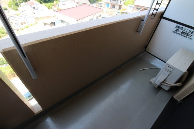 ハッピー・デンのバルコニー