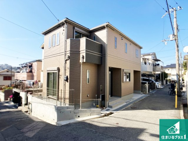 神戸市垂水区乙木　新築一戸建ての外観|安心の10年保証！外観を美しく保ち、雨水で汚れを落とします！気になることがありましたら、お気軽にお問い合わせください！