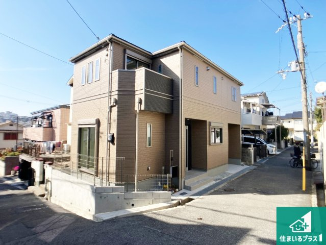 神戸市垂水区乙木　新築一戸建ての外観|安心の10年保証！外観を美しく保ち、雨水で汚れを落とします！気になることがありましたら、お気軽にお問い合わせください！