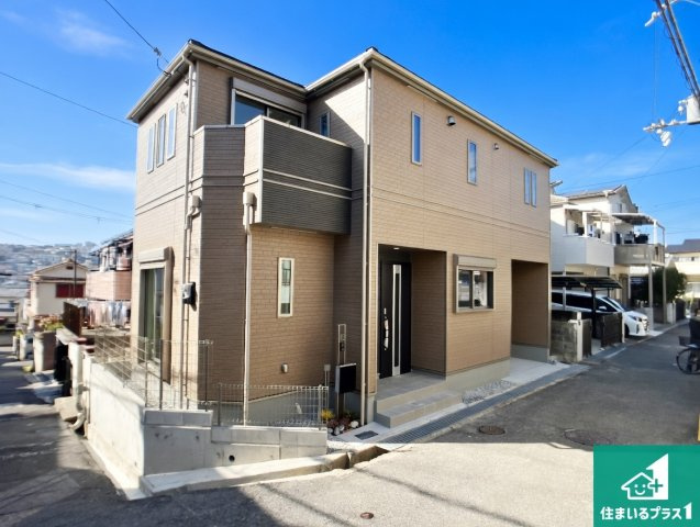 神戸市垂水区乙木　新築一戸建ての外観|安心の10年保証！外観を美しく保ち、雨水で汚れを落とします！気になることがありましたら、お気軽にお問い合わせください！