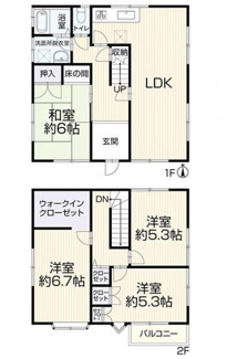 【間取り】 | 瑞穂市別府再生住宅登場です♪JR穂積駅まで徒歩9分です♪お車縦列2台可能！水回りすべて新品交換！ | 瑞穂市別府再生住宅登場です♪JR穂積駅まで徒歩9分です♪お車縦列2台可能！水回りすべて新品交換！